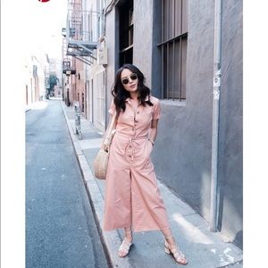 Madewell Jumpsuit // Salmon color, Size 2